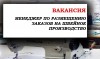 Менеджер по размещению заказов на швейное производство
